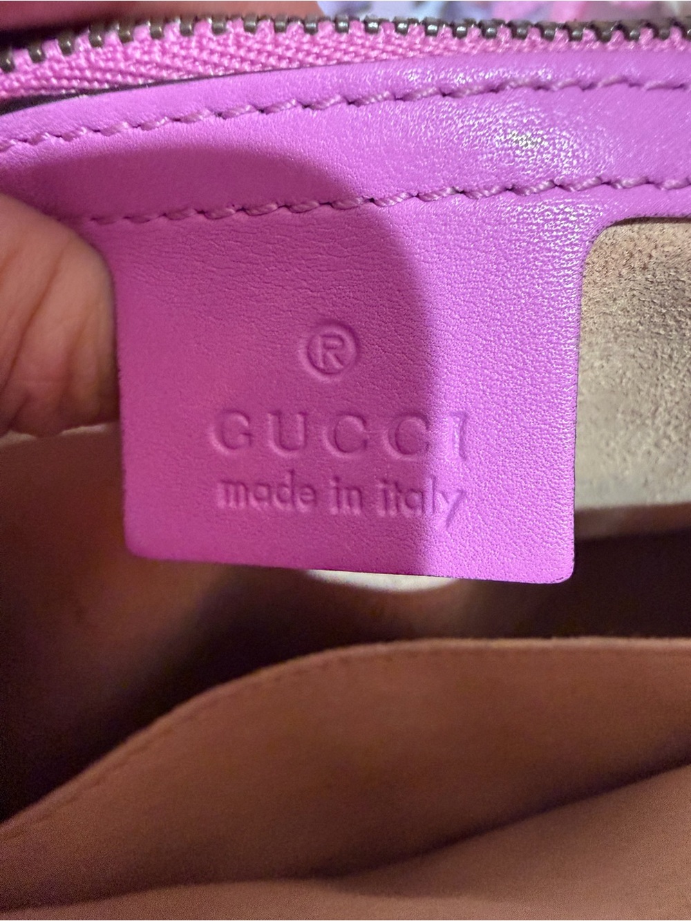 Gucci Pink Quilted GG Marmont Shoulder Bag with Gold Hardware - Picture 15 of 17
